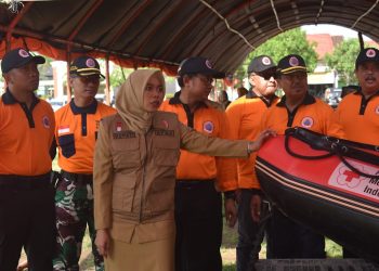 Apel Siaga Gelar Pasukan Hadapi Musim Penghujan Kabupaten Demak Tahun 2023- 2024