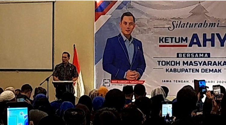 Silaturahmi Bersama Tomas Demak, AHY: Demokrat Terus Perjuangkan Program Pro Rakyat