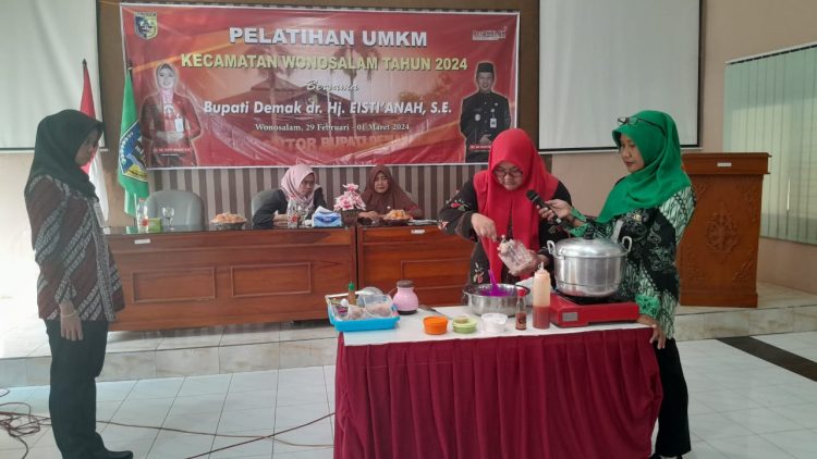 Pelatihan Pengolahan Makanan, Bupati Harapkan Mampu Dongkrak Perekonomian
