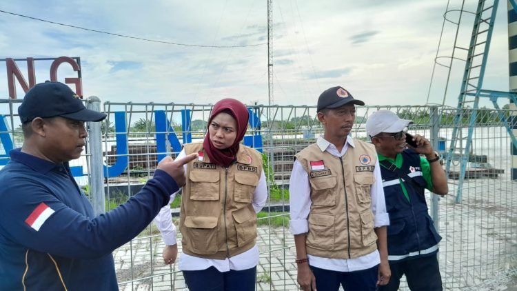 Cegah Banjir Semakin Besar, Bupati Demak Tinjau Bendung Wilalung dan Tanggul Sungai Wulan