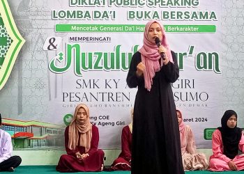 Tingkatkan kompetensi Generasi Muda, SMK Ky Ageng Giri Gelar Publik Speaking