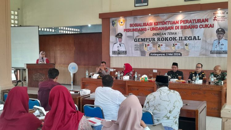 Gempur Rokok Ilegal Dengan Sosialisasi Ketentuan Di Bidang Cukai