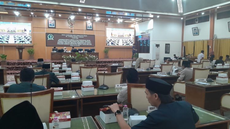 DPRD Demak Gelar Rapat Paripurna ke-20, ke- 21 dan ke- 22