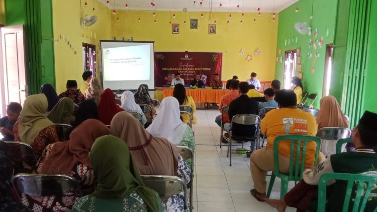 Gandeng Tim KKN Unnes, KPU Demak Sosialisasi Pilkada 2024
