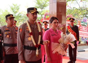 Pisah Sambut Kapolres, AKBP Ari : Kami Mohon Dukungan dan Kerjasamanya 