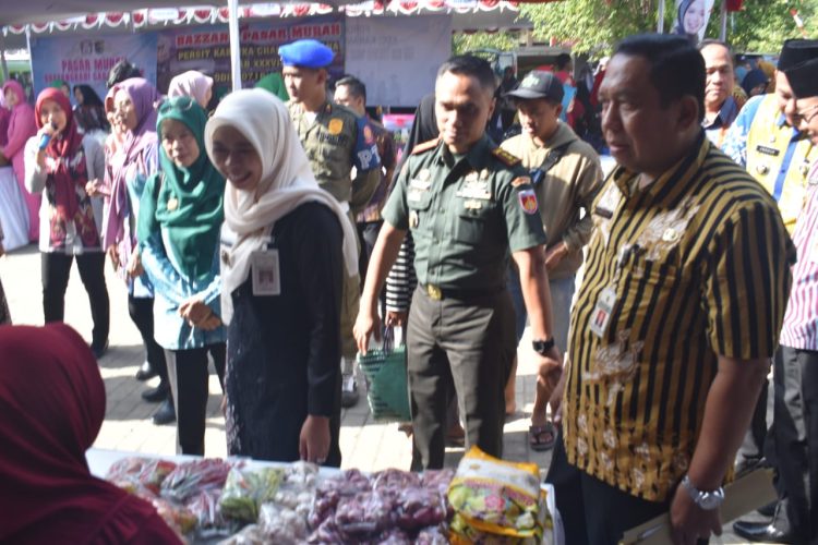 Semarakkan HUT Kemerdekaan RI ke-79, Pemkab Demak Gelar Pasar Murah Agustusan