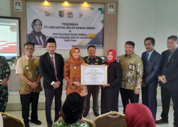 Resmikan PT. LKM Sayung Mulyo, Bupati Demak: Berikan Pelayanan Terbaik Kepada Masyarakat