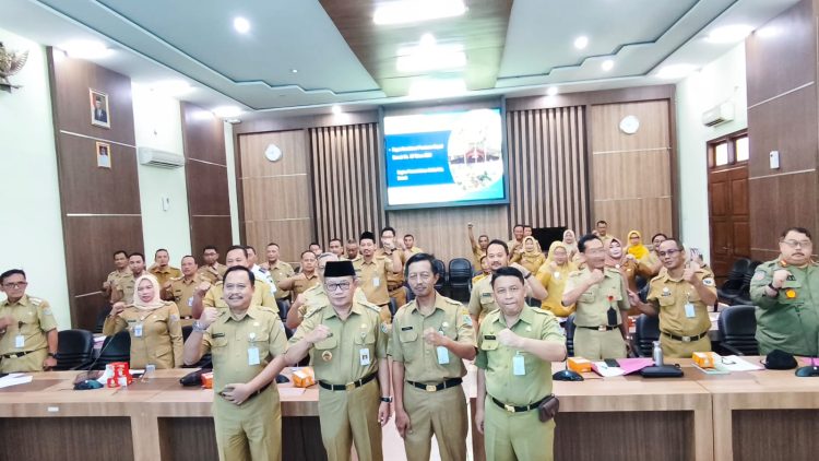 Pemkab Demak Gelar Sosialisasi Perbup Tentang Pelimpahan Sebagian Wewenang Bupati Kepada Camat