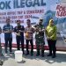 Lindungi Ekonomi Negara, Bea Cukai Semarang Lakukan Pemusnahan BKC Ilegal
