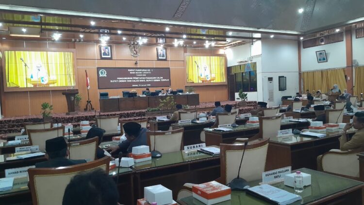 Paripurna, DPRD Demak Tetapkan Bupati dan Wakil Bupati Terpilih