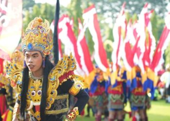 Kemegahan Iring-Iringan Prajurit Patang Puluhan Meriahkan Grebeg Besar di Demak