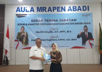 Gantikan Siti Aisyah, Buchori Didapuk Jadi Kepala Kantor Pertanahan Kabupaten Grobogan 