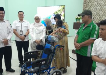 Pemkab Demak dan Kementerian Sosial Salurkan Bantuan untuk Difabel dan Anak Stunting