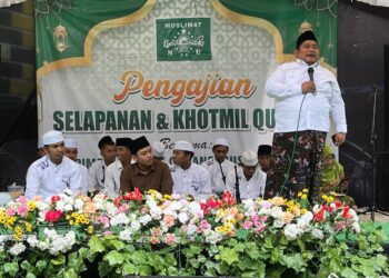 Muslimat NU Bonang Gelar Pengajian Selapanan dan Khotmil Qur’an, Hadirkan Ketua DPRD Demak