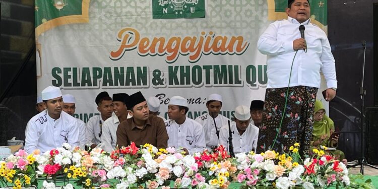 Muslimat NU Bonang Gelar Pengajian Selapanan dan Khotmil Qur’an, Hadirkan Ketua DPRD Demak