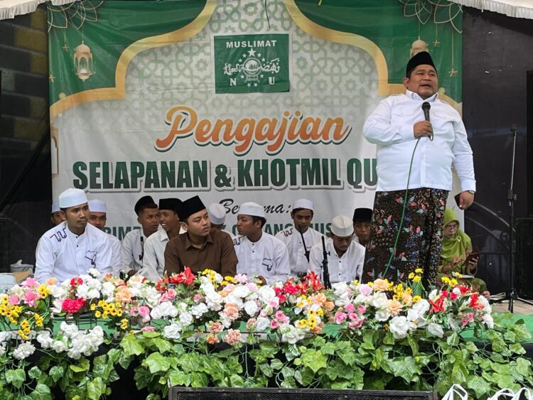 Muslimat NU Bonang Gelar Pengajian Selapanan dan Khotmil Qur’an, Hadirkan Ketua DPRD Demak