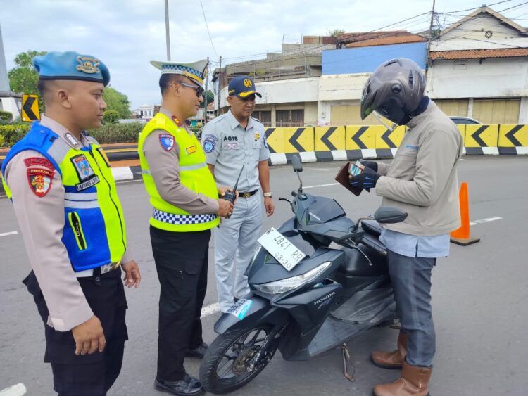 Operasi Keselamatan Candi 2026, Satlantas Polres Demak Tindak 44 Pelanggar di Alun-alun