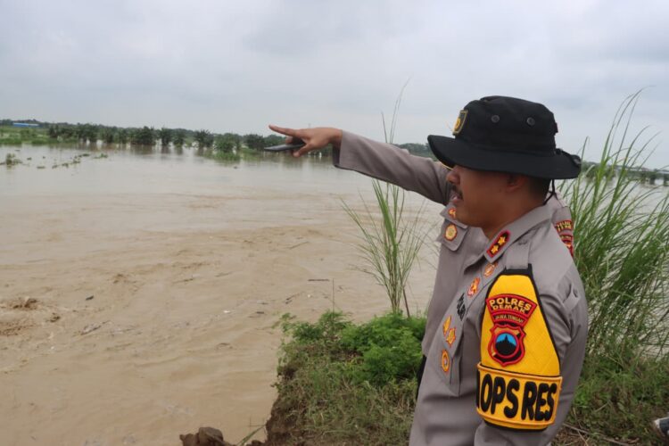 Tanggul Sungai Cabean Jebol, Banjir Rendam Karangawen dan Guntur; 150 Personel Diterjunkan