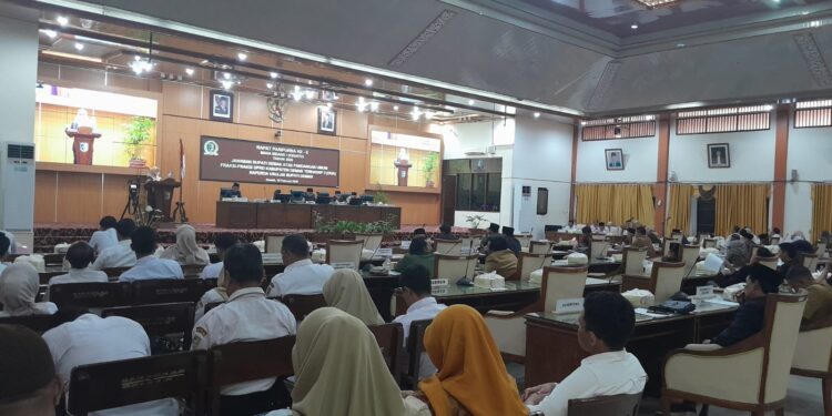 DPRD Kabupaten Demak Gelar Rapat Paripurna Jawaban Bupati atas Dua Raperda Usulan