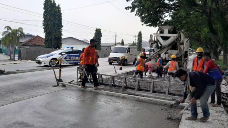 Perbaikan Betonisasi Jalur Pantura Demak Capai 90 Persen, Ditargetkan Rampung H-10 Lebaran