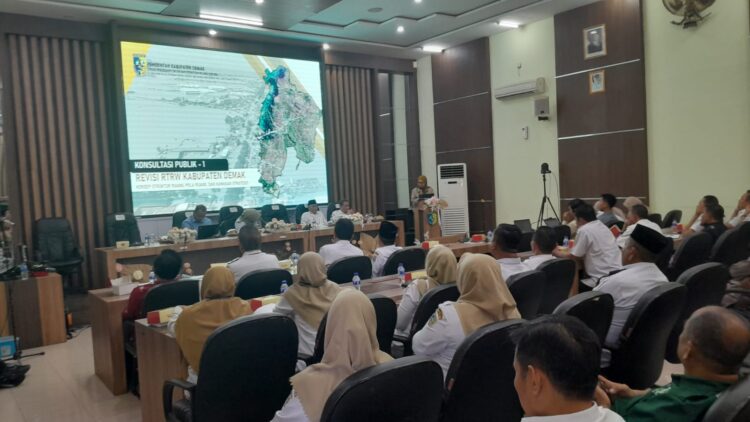 Revisi RTRW Demak 20 Tahun ke Depan Dibahas, Penanganan Rob dan Giant Sea Wall Jadi Sorotan