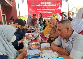 PDIP Demak Gelar Pendidikan Politik dan Bhakti Sosial, Hadirkan Dapur Marhaen serta Layanan Kesehatan Gratis