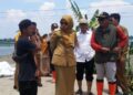 Bupati Demak Tinjau Lokasi Tanggul Jebol di Kecamatan Guntur