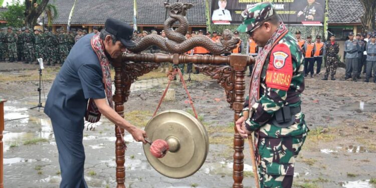 Wabup Demak Buka TMMD, Fokus Bangun Infrastruktur dan Karakter Warga