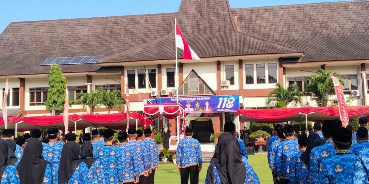 Bupati Demak Pimpin Upacara Harkitnas ke-118, Tekankan Semangat Boedi Oetomo untuk Kedaulatan Bangsa