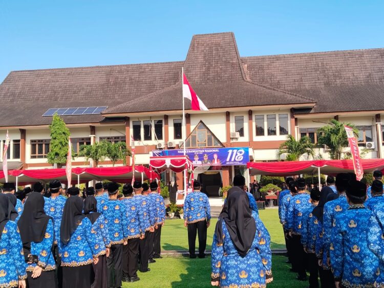 Bupati Demak Pimpin Upacara Harkitnas ke-118, Tekankan Semangat Boedi Oetomo untuk Kedaulatan Bangsa