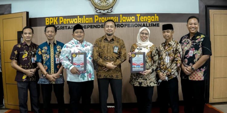 WTP 10 Kali Berturut-turut, BPK Apresiasi Tata Kelola Keuangan Pemkab Demak