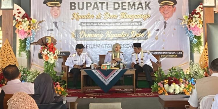 Demang Ngantor Desa Jadi Jembatan Dialog Pemkab Demak dengan Masyarakat