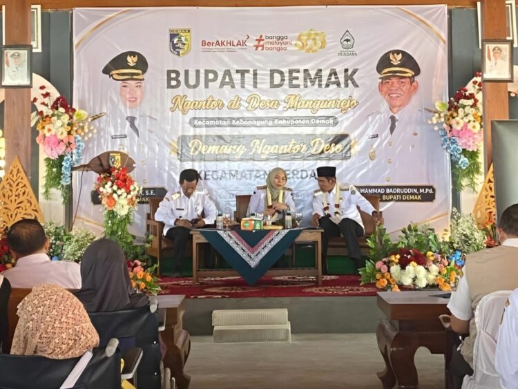 Demang Ngantor Desa Jadi Jembatan Dialog Pemkab Demak dengan Masyarakat