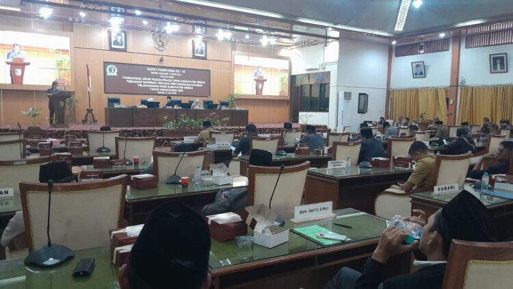 6 Fraksi DPRD Demak Sampaikan Pandangan Umum APBD 2025