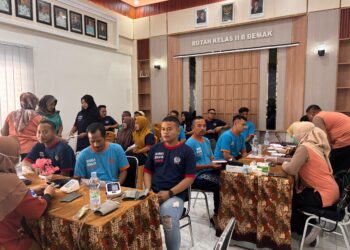 CKG di Rutan Demak, 119 Warga Binaan, Keluarga, Masyarakat, dan Petugas Jalani Pemeriksaan Kesehatan