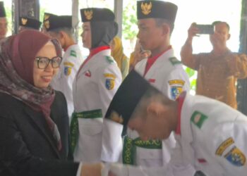Dikukuhkan Bupati, Paskibraka Demak Didorong Raih Cita-Cita dan Harumkan Nama Daerah