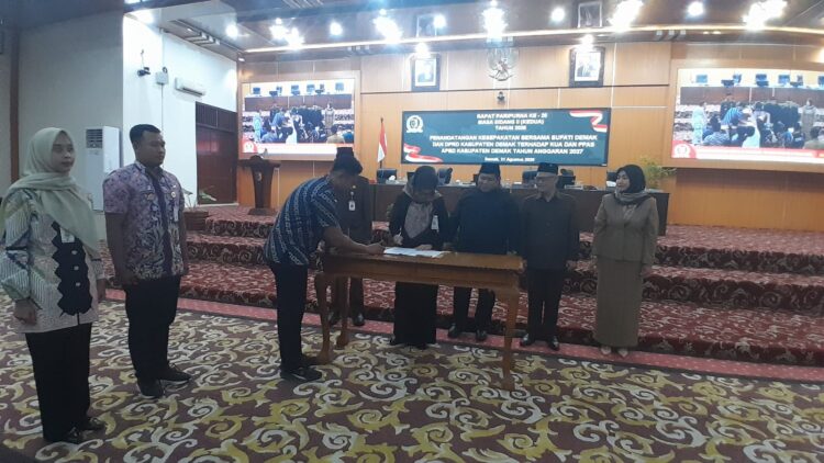 Bupati Eisti’anah dan DPRD Demak Sepakati KUA-PPAS APBD 2027
