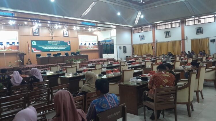 Enam Fraksi DPRD Demak Sampaikan Pandangan Umum terhadap Raperda Perubahan APBD 2026