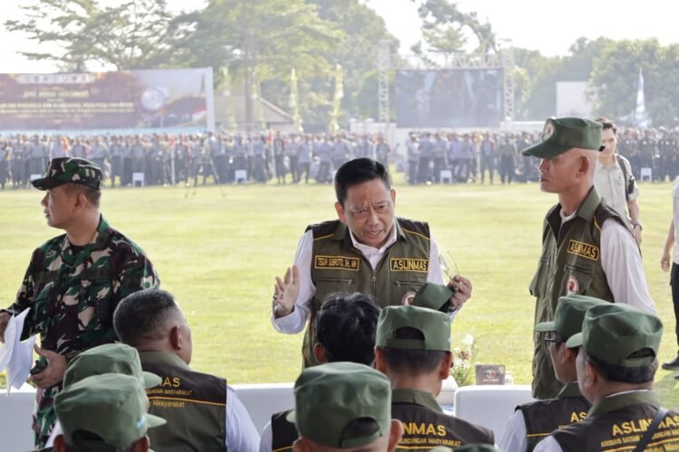Tak Hanya Jaga Keamanan, Aslinmas Jateng Didorong Aktif di Bencana hingga Ketahanan Pangan