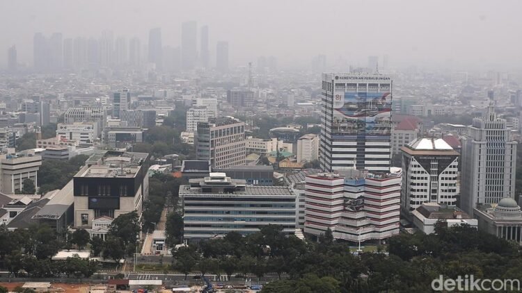 asap karhutla di atmosfer Jakarta