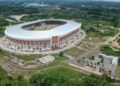 kericuhan suporter Banten International Stadium
