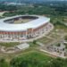 kericuhan suporter Banten International Stadium