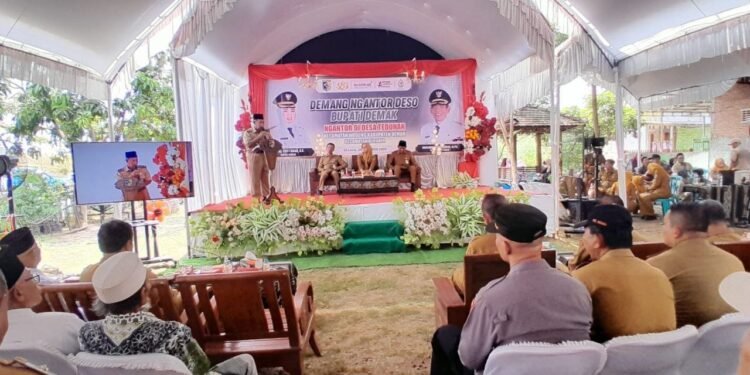 Kades Tedunan: Demak Ngantor Desa Jadi Sejarah, Semua Pelayanan Dibawa ke Desa